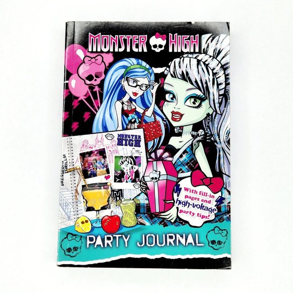 Monster High Party Journal: With Fill-in Pages and High-Voltage Party Tips! - Picture 1 of 5
